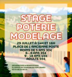 photo STAGE POTERIE MODELAGE - MERCREDI 29 JUILLET