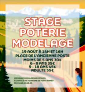 photo STAGE POTERIE MODELAGE - MERCREDI 19 AOÛT