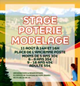 photo STAGE POTERIE MODELAGE - MARDI 11 AOÛT