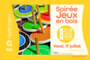 photo Soirée Jeu en bois