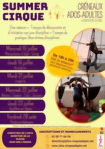 photo Atelier summer cirque