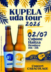 photo Concert - Caracolage - Kupela Tour - Cabane Haitza
