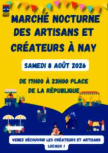 photo Marché nocturne des artisans et créateurs à Nay