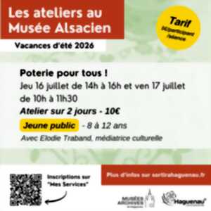 photo Atelier « Poterie pour tous ! »