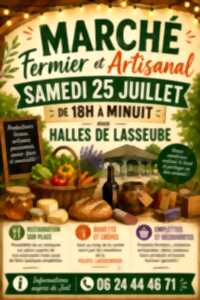 photo Marché nocturne de Lasseube : Fermier et Artisanal