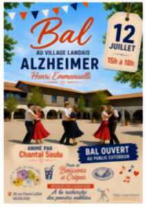 photo Bal du village landais alzheimer Henri-Emmanuelli