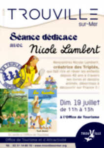 photo Séance dédicace avec Nicole Lambert