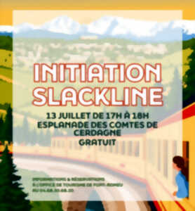photo INITIATION SLACKLINE - LUNDI 13 JUILLET