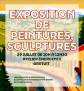 photo EXPOSITION DE PEINTURES SCULPTURES - MERCREDI 29 JUILLET