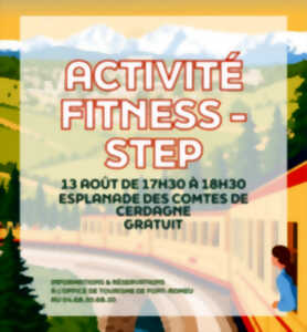 photo ACTIVITÉ FITNESS STEP - JEUDI 13 AOÛT