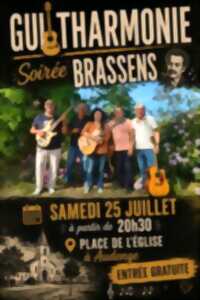 photo Le groupe guitharmonie interprète Brassens