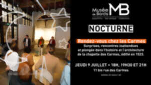 photo Nocturne au Musée de Borda