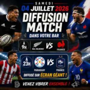 photo Diffusion match au Comptoir d el'Adour