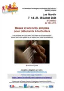 photo La Coopérative des savoirs propose : Bases et accords simples pour débutants à la guitare