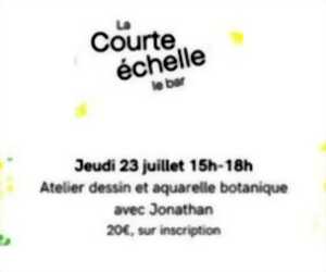 photo Atelier dessin et aquarelle botanique