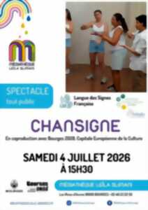 photo Spectacle Tout Public : Chansigne