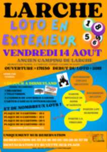 photo Loto en extérieur à Larche