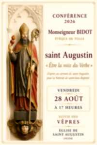 photo Conference sur saint-Augustin 2026