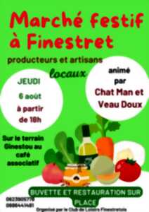 photo MARCHÉ FESTIF À FINESTRET