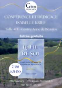 photo Conférence et Dédicace avec Isabelle Krief