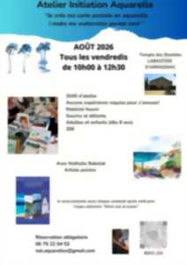 photo Atelier initiation Aquarelle