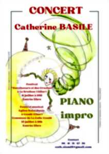 photo Concert Piano impro par Catherine Basile