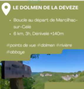 photo Randonnée  Le Dolmen de la Devèze, Marcilhac sur Célé