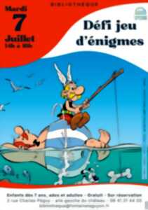 photo Défi jeu d'énigmes Astérix