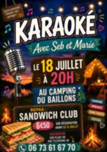 photo Karaoké au camping du Baillons