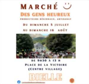 photo Marché des gens heureux