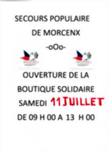 photo Ouverture de la boutique solidaire - Secours Populaire de Morcenx