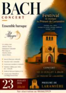 photo Festival de musique  au Prieuré de Laramière : concert de Bach par Lot Allegro