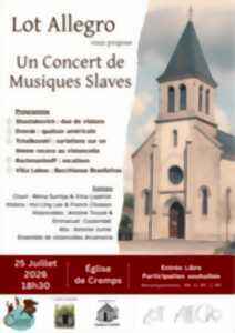 photo Concert Lot Allegro à Cremps : concert de musiques slaves