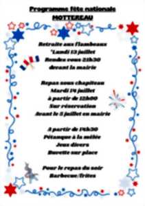 photo Fête Nationale à Mottereau