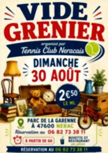 photo Vide grenier du Tennis Club Néracais