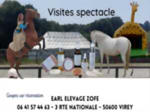 photo Les Visites du Jeudi > Visites spectacle - élevage Zofé