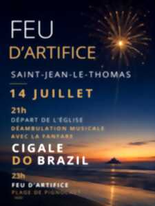 photo Fête nationale > Fanfare et feu d'artifice