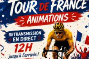 photo Animations du passage du Tour de France