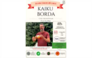 photo 20 ans de Kaiku Borda : dégustation et échanges avec Mael Rampillon arboriculteur et producteur de boissons fermentées