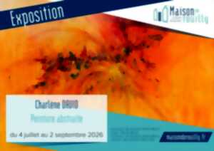 photo Exposition de Charlène David (peinture abstraite)