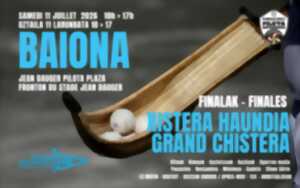 photo Pelote basque grand chistera au fronton du stade Jean Dauger