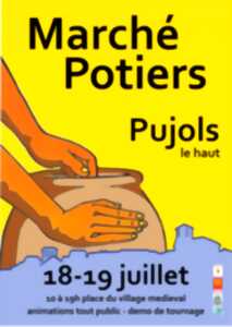 photo Marché des potiers de Pujols
