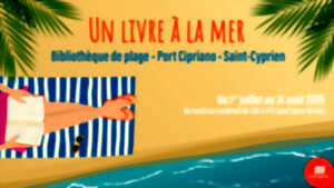 photo UN LIVRE À LA MER - BIBLIOTHEQUE DE PLAGE