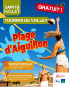 photo TOURNOI DE VOLLEY A LA PLAGE