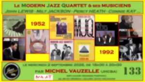 photo Conférence n°130 : Le Modern Jazz Quartet et ses Musiciens