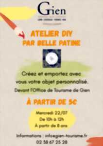 photo Atelier DIY avec Belle Patine