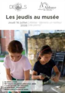 photo Les jeudis au musée : Deviens tailleur de pierre