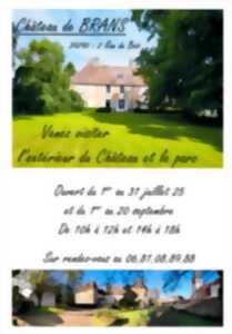 photo Visite extérieure du château et du parc de Brans