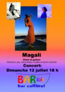 photo Concert - Magali chant et guitare