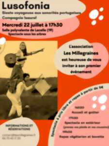photo Lusofonia, spectacle sous les arbres,  par la Compagnie Isaurel